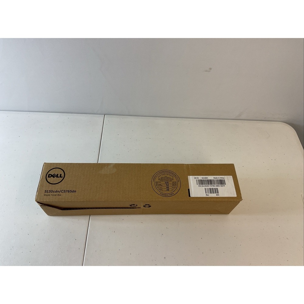 Genuine Dell Waste Toner Box 5130cdn/C5765dn Brand New Sealed 0U162n